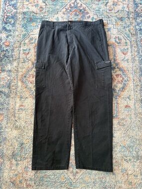 Vintage Wrangler Black Cargo Pants Size 37